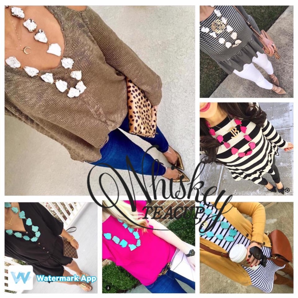 Pink Rivulet Necklace - Picture 1 of 2